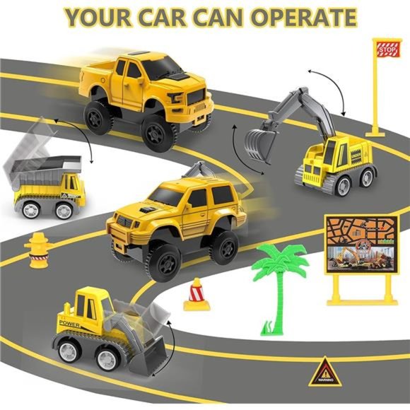 Kids Construction Toys 253 PCS Race Tracks Toy For Kids - Picture 6 of 7